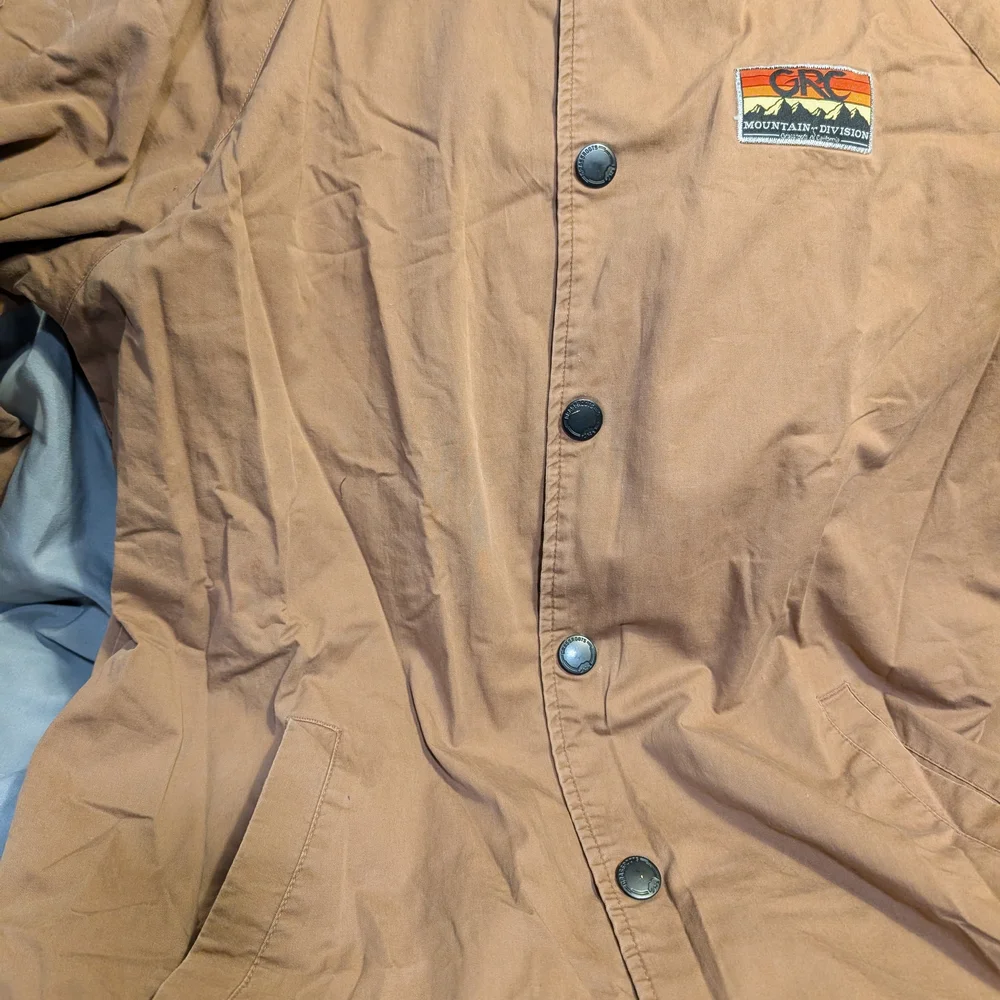 Grassroots California Hooded Button-Up Shirt Jacket – Men’s XL - Picture 9 of 13